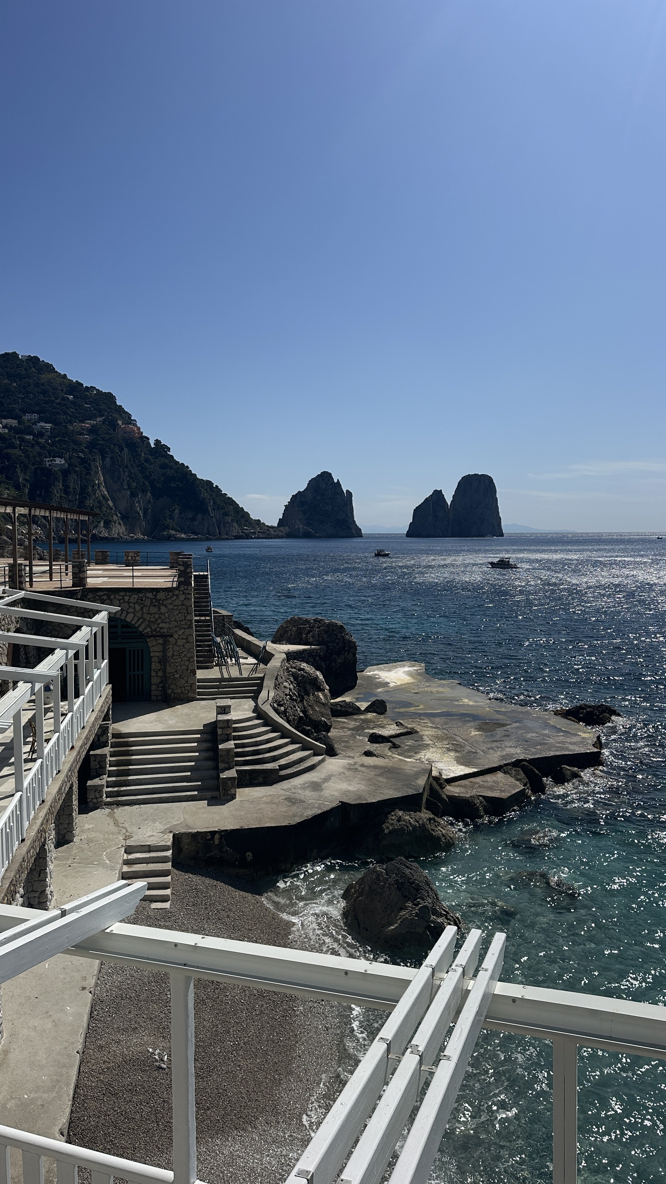 Capri coastline