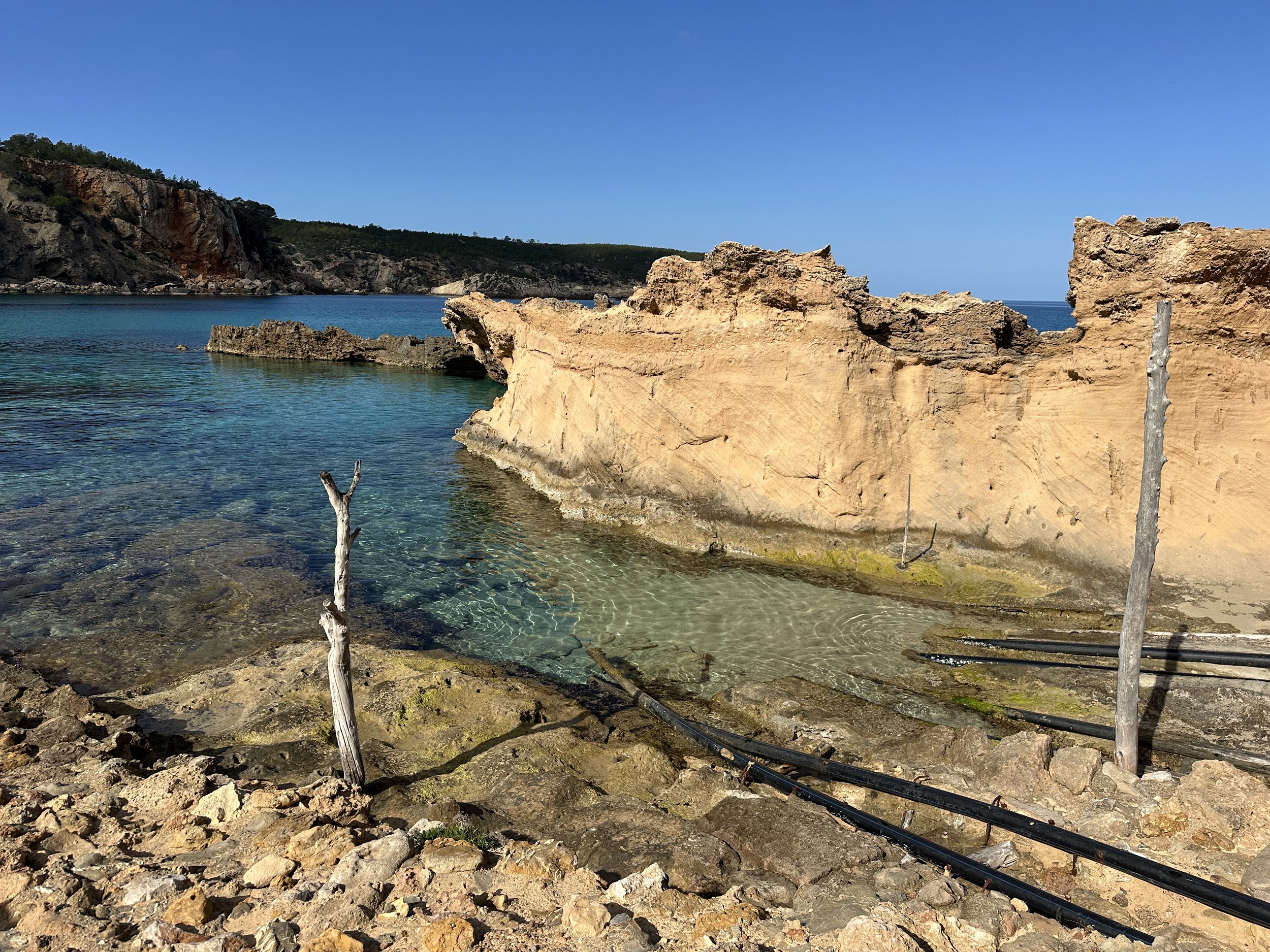 Ibiza coastline
